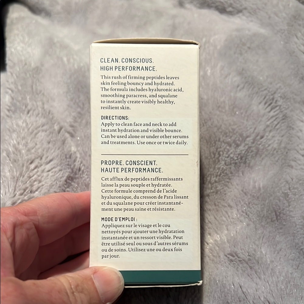 Biossance Squalane + Copper Peptide Rapid Plumping Serum - White - Picture 4 of 6